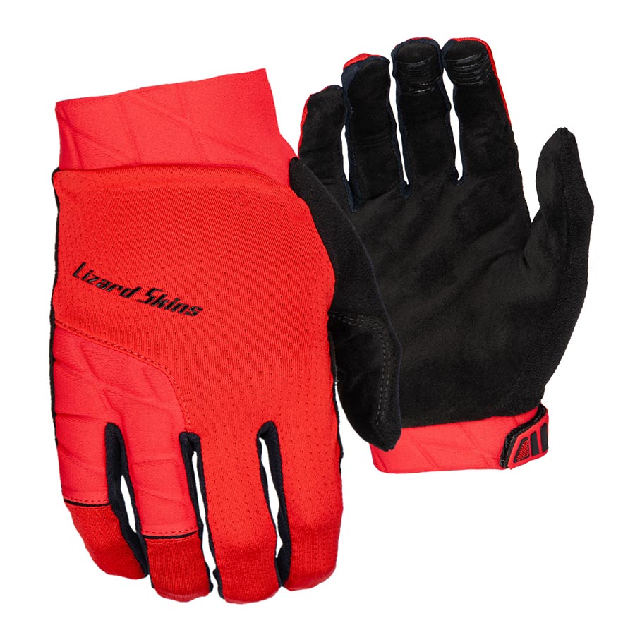 Lizard Skins, Monitor Ops, Full Finger Gloves, Jet Black, L, Pair
