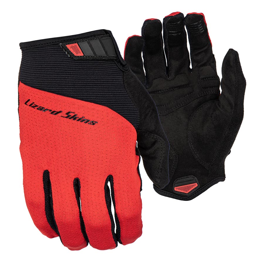 Lizard Skins, Monitor Traverse, Full Finger Gloves, Jet Black, L, Pair