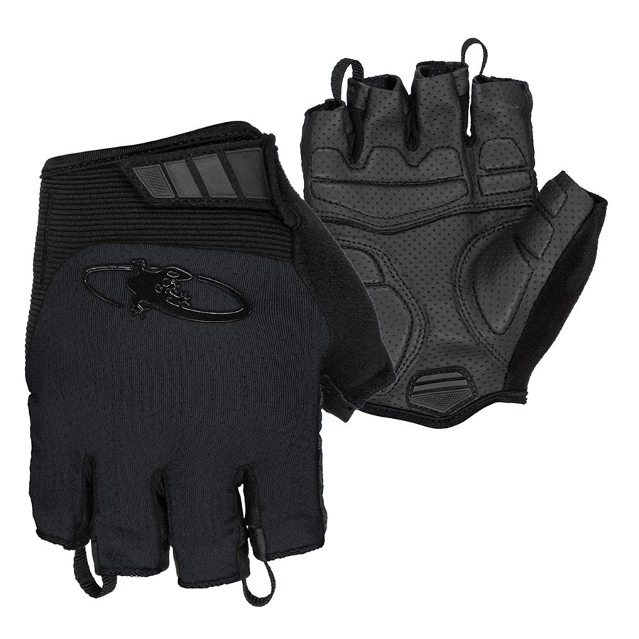 Lizard Skins, Aramus Cadence, Short Finger Gloves, Jet Black, L, Pair