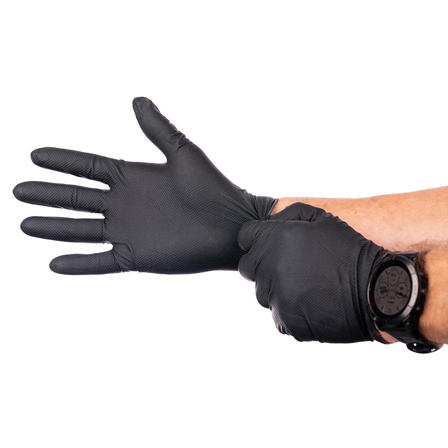 Varia, Nitrile Gloves, Mechanics Gloves, S, 100pcs