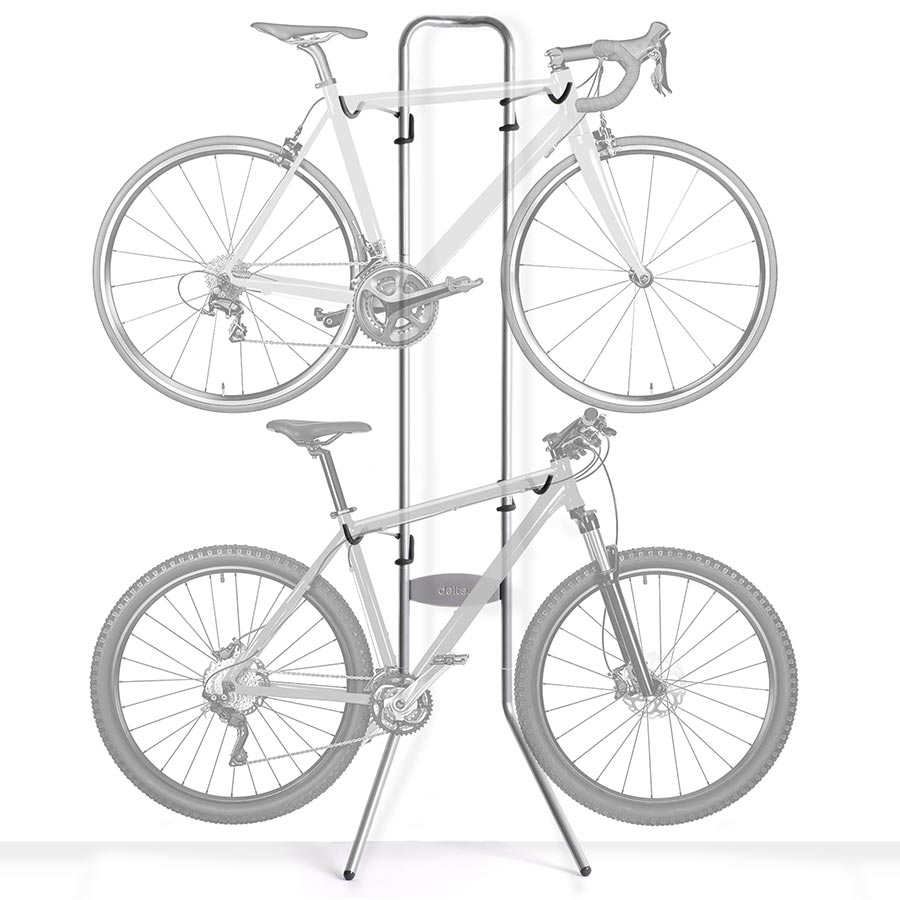 Delta, Two Bike Gravity Stand, Bikes: 2, Floor/Wall, Maximum load 80 lb