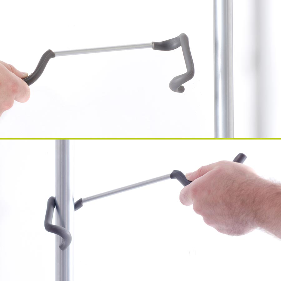 Delta, Two Bike Gravity Stand, Bikes: 2, Floor/Wall, Maximum load 80 lb