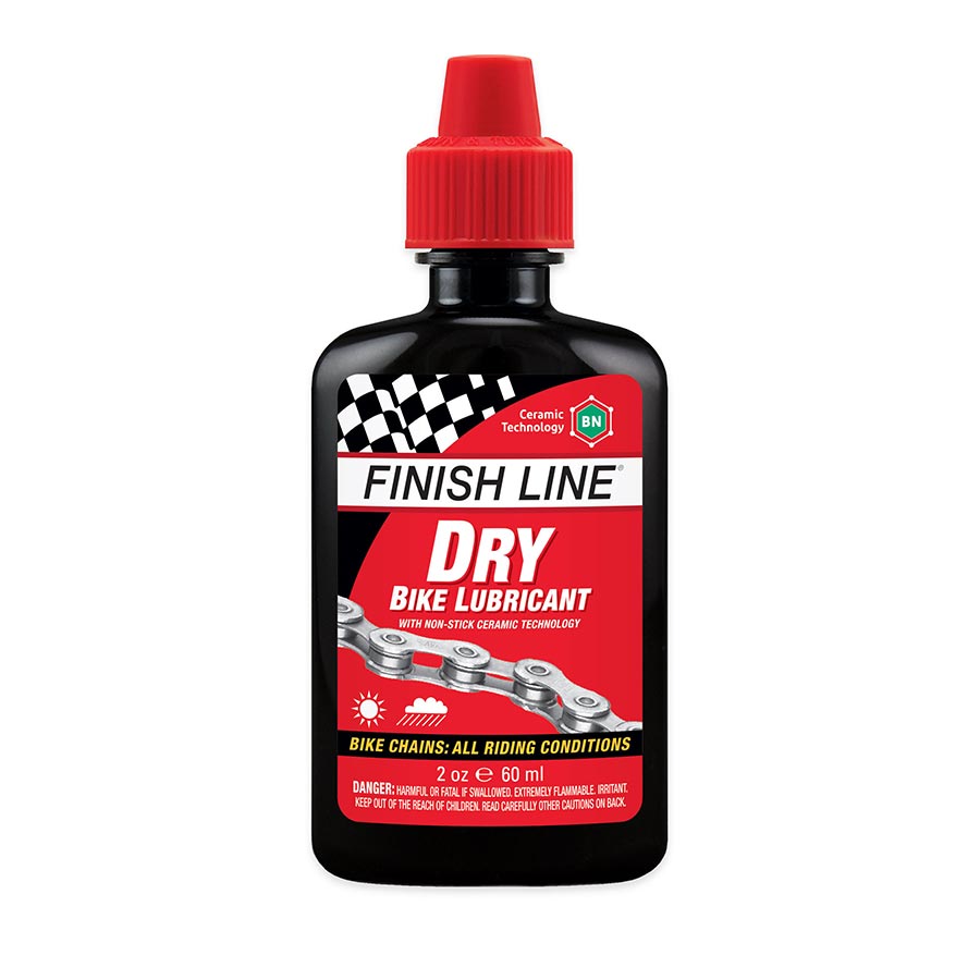 Finish Line, Dry Lube, Lubricant, 2oz