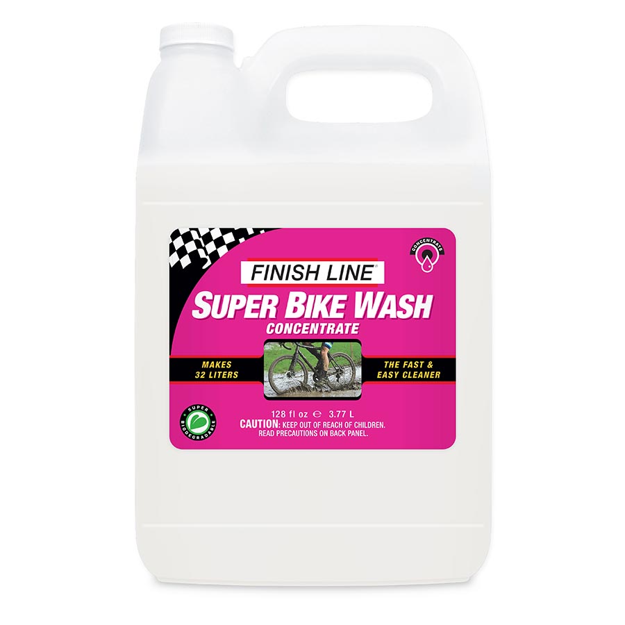 Finish Line, Bike Wash Concentrate, Degreaser, 1 gal