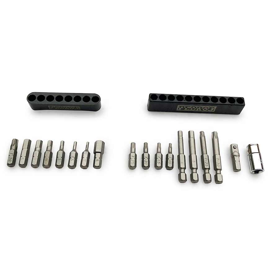 Pedros, Hex Bit Set II, Hex Wrenches, 18 Pieces