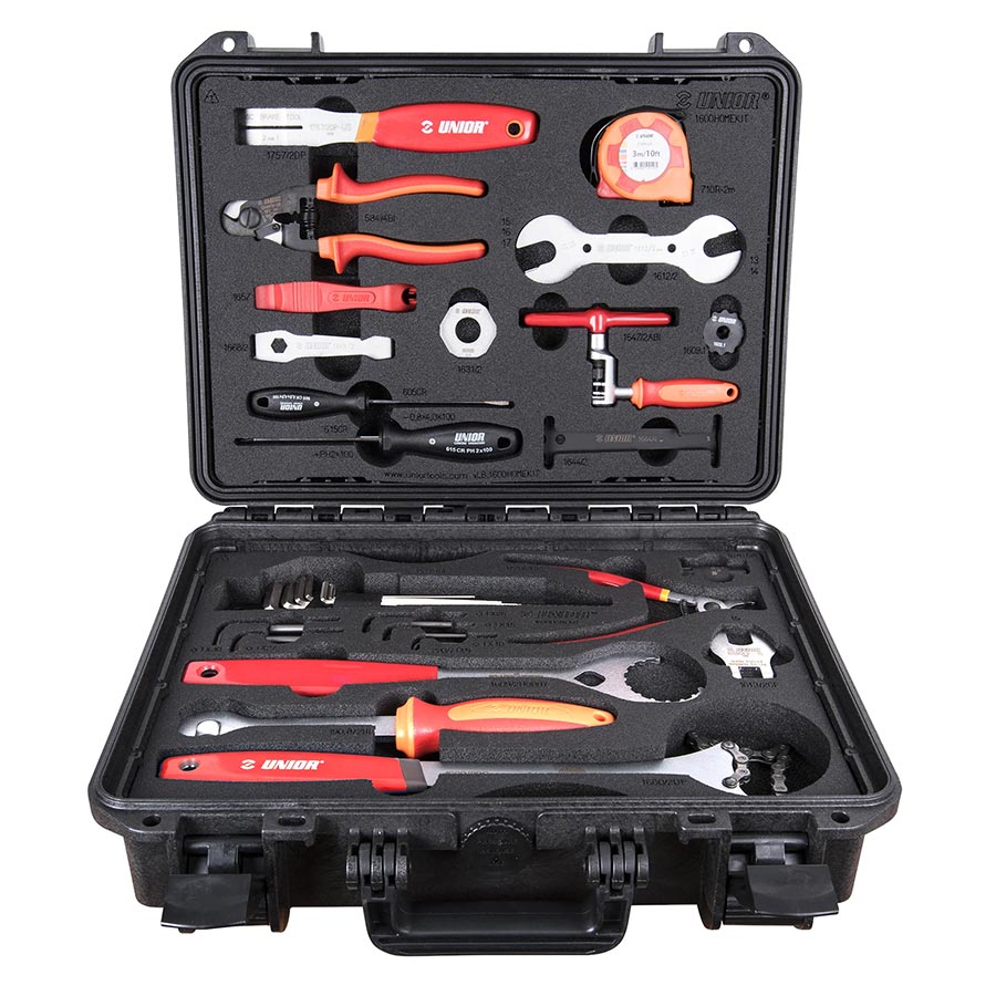 Unior, Pro Home, Tool Kit, 18, Red/Orange