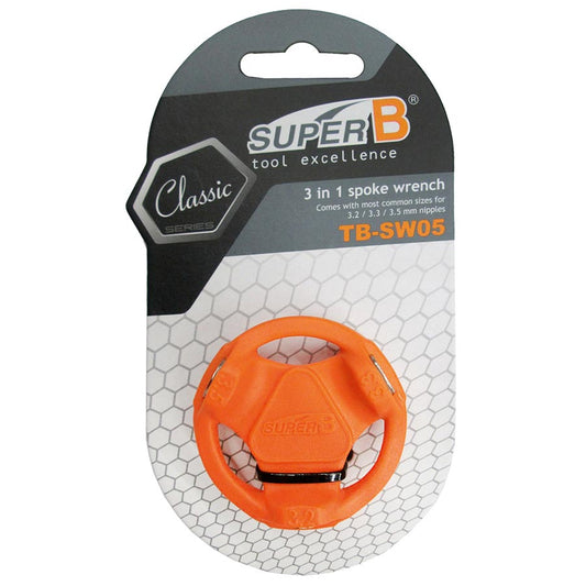 Super-B, TB-SW05, Spoke wrench, 3.2mm/3.3mm/3.5mm