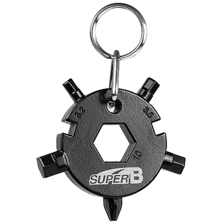 Super-B, TB-FD08, 9 in 1 Rudder keychain