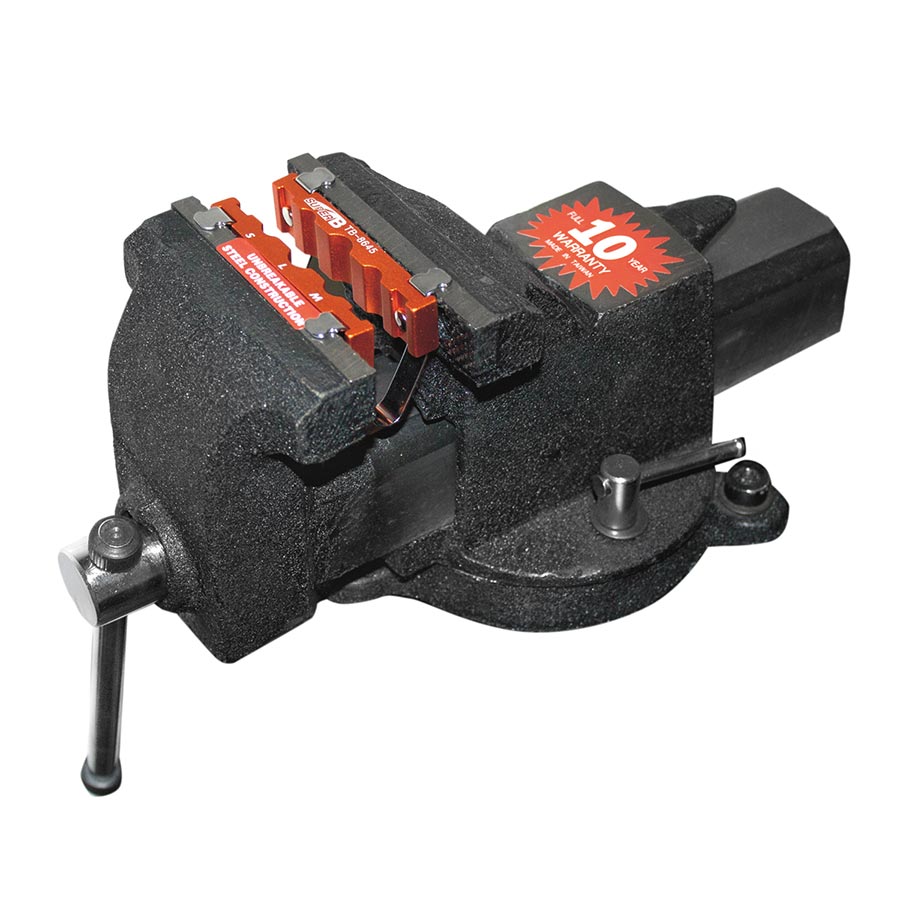 Super-B, TB-8645, Axle vise, for 9, 10, 12 hub axles and 9/16'' pedal spindles