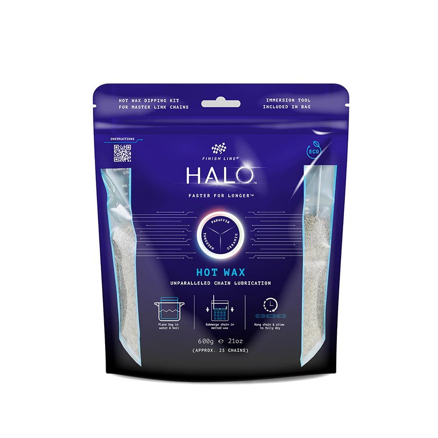 Finish Line, Halo Hot Wax Kit, Lubricant, 600g, Includes immersion tool
