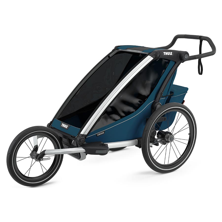 Thule, Chariot Cross 1, Trailer/ Jogger, Majolica Blue
