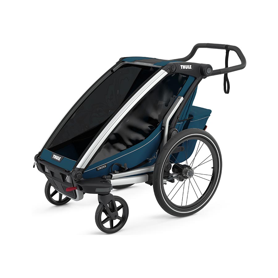 Thule, Chariot Cross 1, Trailer/ Jogger, Majolica Blue