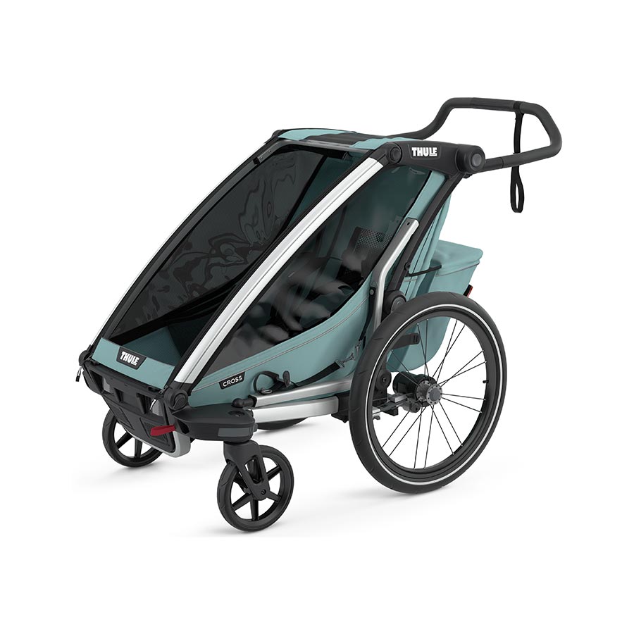 Thule, Chariot Cross 1, Trailer/ Jogger, Majolica Blue