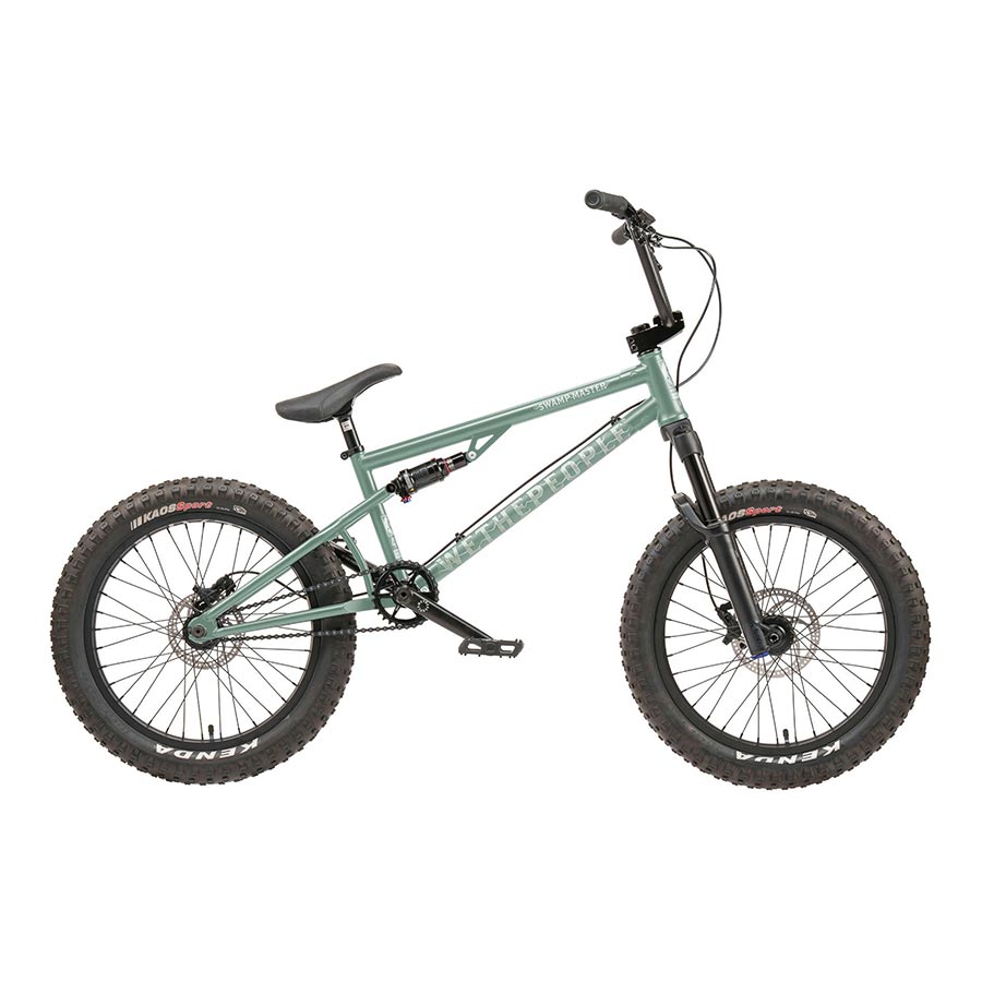 We The People, Swampmaster, BMX, 20'', Matte Black, 21.5''