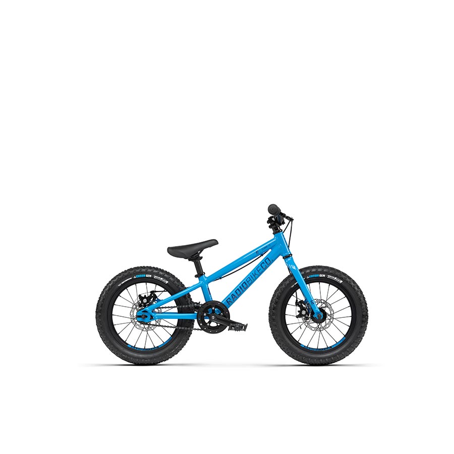 Radio Zuma, Zuma 16, Kids Bicycle, 16'', Cyan Blue, 14.75''