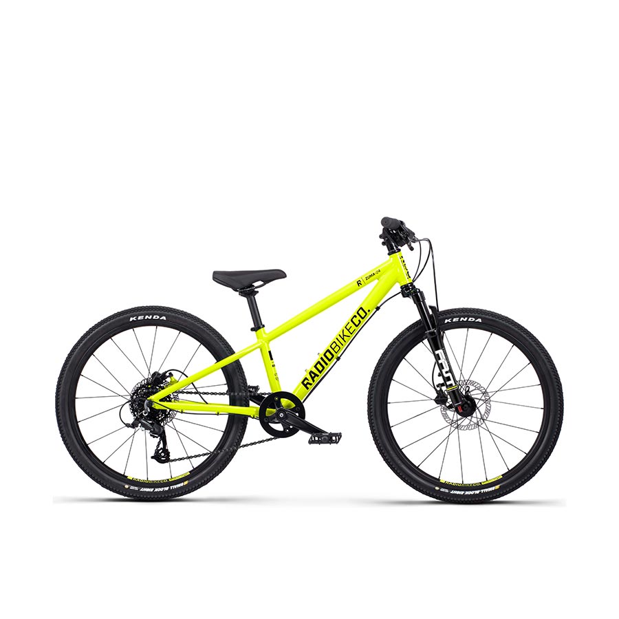 Radio Zuma, Zuma 24 SUS, Kids Bicycle, 24'', Black, 19.3