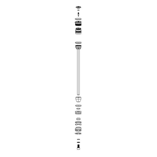 RockShox, Solo Air Spring for Bluto SA 100, 120mm, 11.4018.010.143