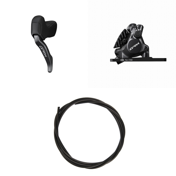 Shimano GRX Di2 Disc Brake Set - ST-RX825