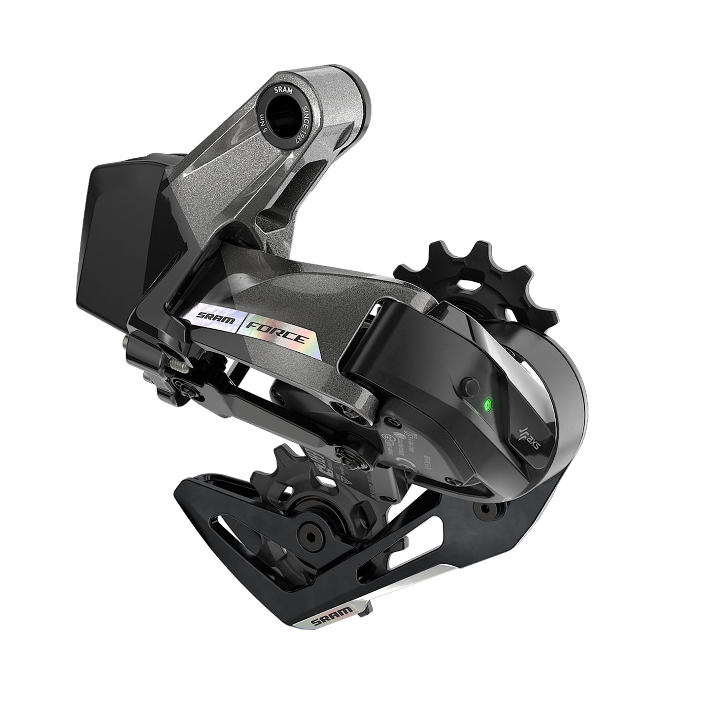 SRAM FORCE XPLR eTap AXS Rear Derailleur - 12-Speed, 44t Max, Black, D2