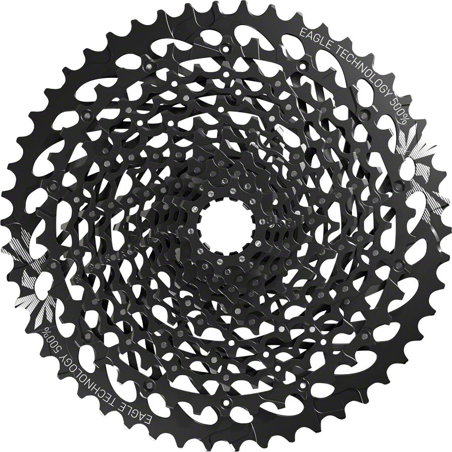 SRAM GX Eagle XG-1275 Cassette - 12 Speed, Black, For XD Driver Body