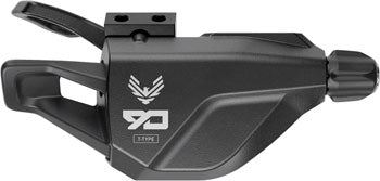 SRAM Eagle 90 T-Type Single Click Trigger Shifter - Rear, 12-Speed, Discrete Clamp, Black