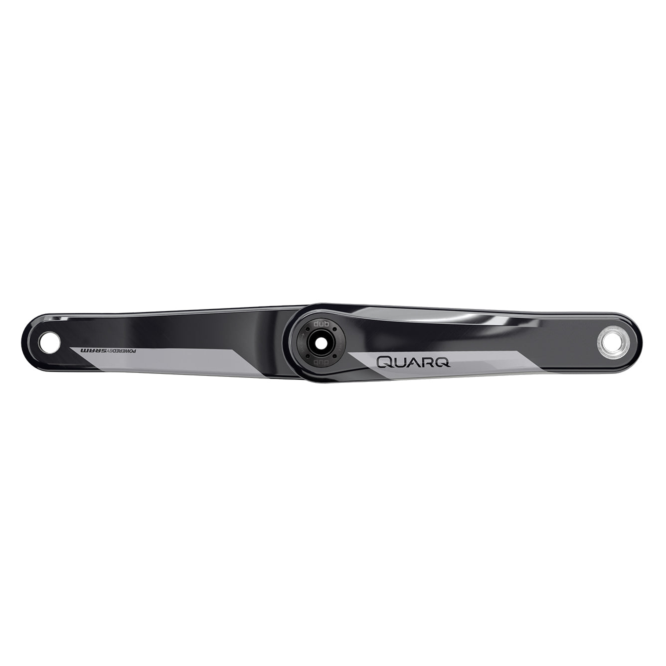 Crank Arm Assembly D2 DUB Quarq Gloss 167.5 NO POWER (BB/Spider/Chainrings not included) V2