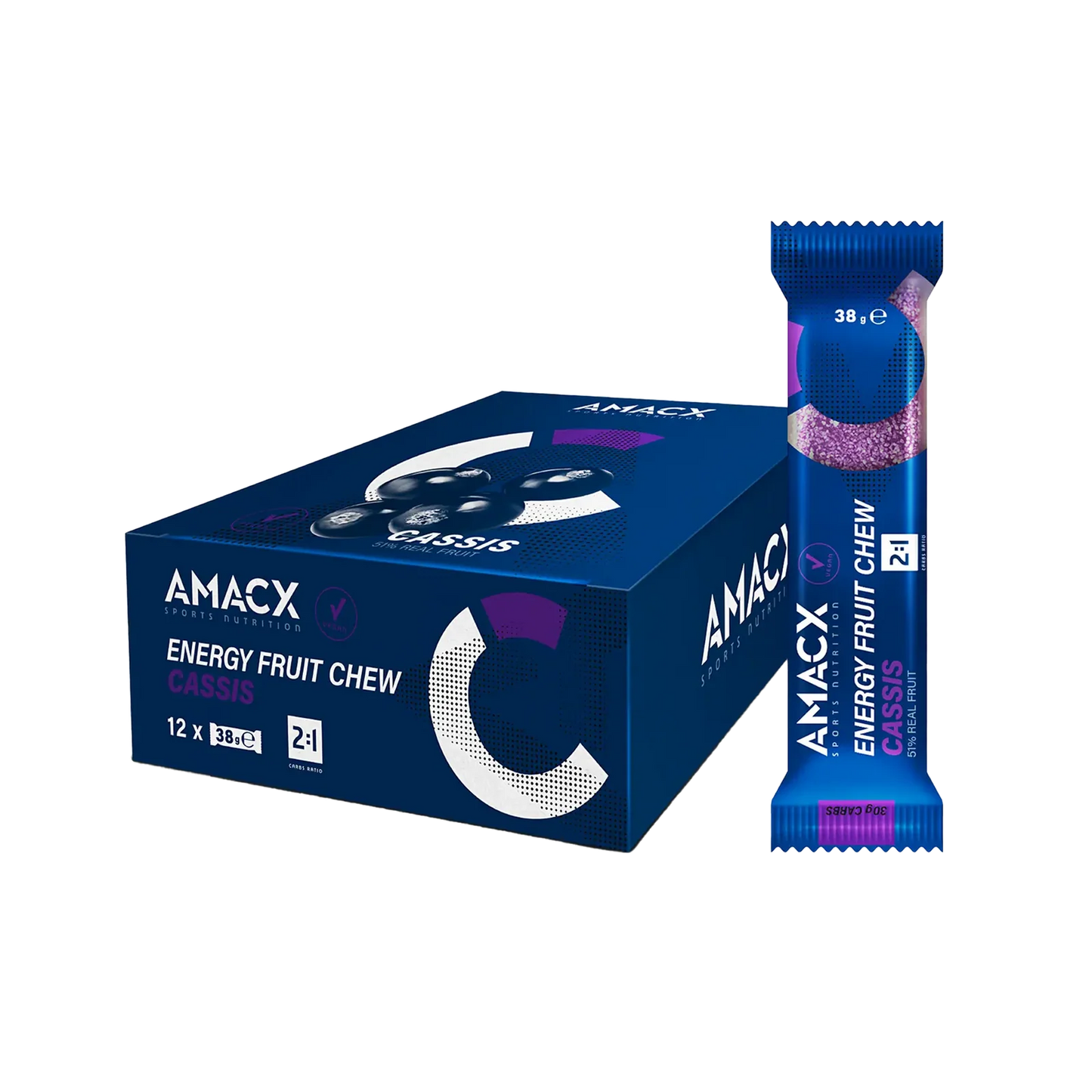 Amacx Turbo Fruit Chew Black Currant