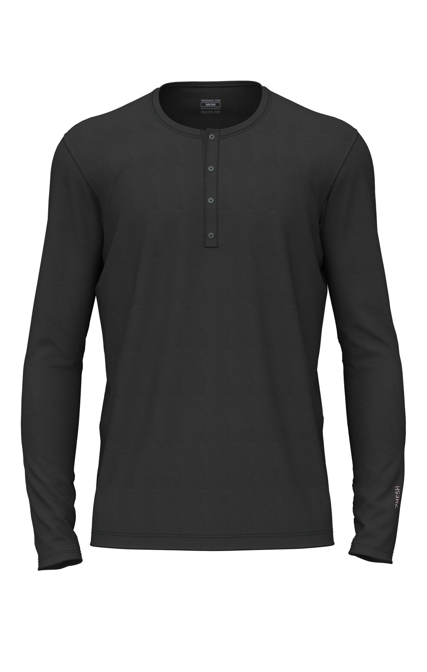 7Mesh Men's Desperado Merino Henley Long Sleeve