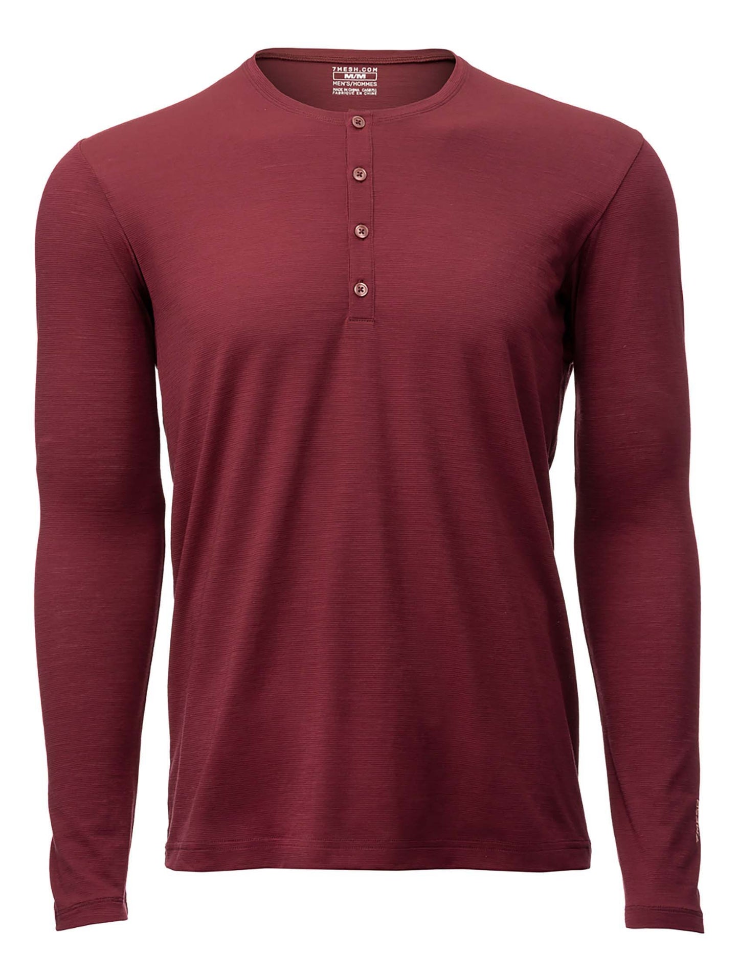 7Mesh Men's Desperado Merino Henley Long Sleeve